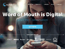 Tablet Screenshot of gofishdigital.com